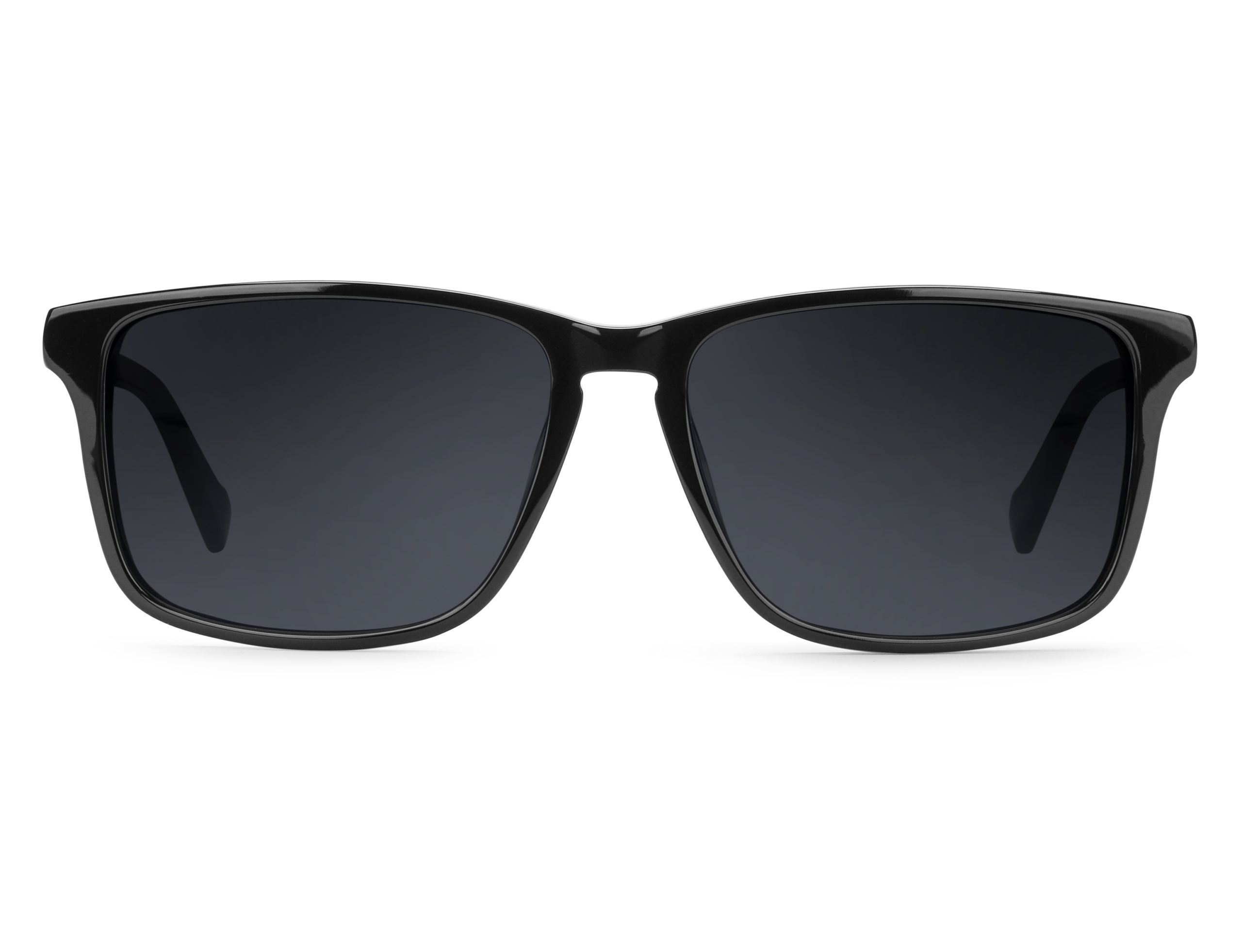 Matt Black Ruthen Classic Style Sunglasses with Case Pierre Cardin 